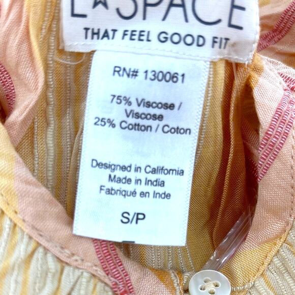 L*Space Cozumel Stripe Vida Dress S - Picture 5 of 12